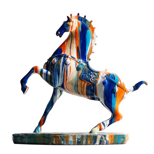 Horse ornaments living room decorations