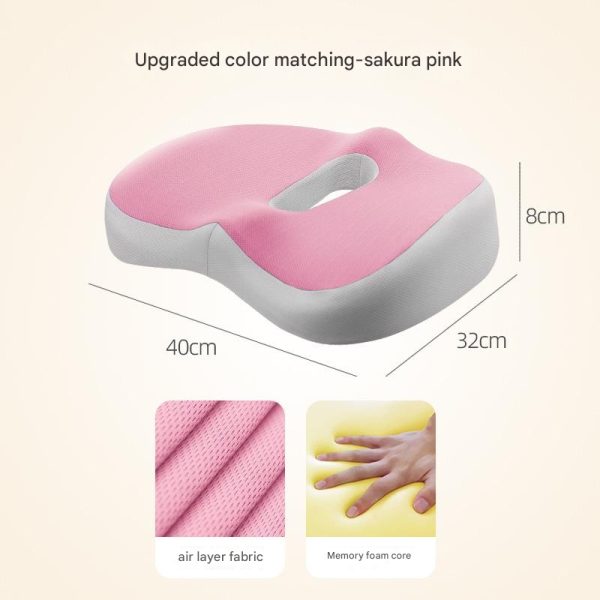 Memory foam seat cushion