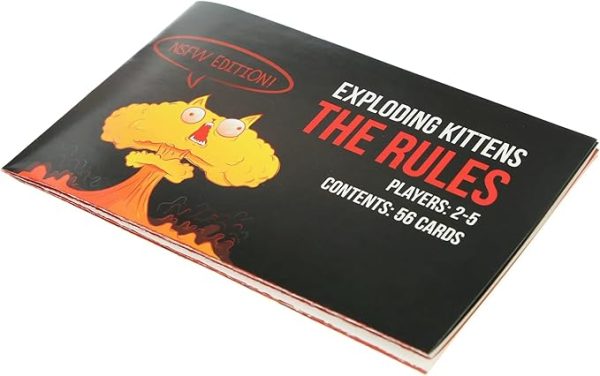 NSFW by Exploding Kittens - Card Games for Adults & Teens - A Russian Roulette Card Game (Package May Vary)