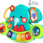 Baby Piano Toy 6 to 12 Months Light Up Music Baby Toys for 0 6 9 12 18 Months Early Learning Educational Piano Keyboard Infant Toys Baby Girl Piano Toy 1 Year Old Boy Girl Gifts