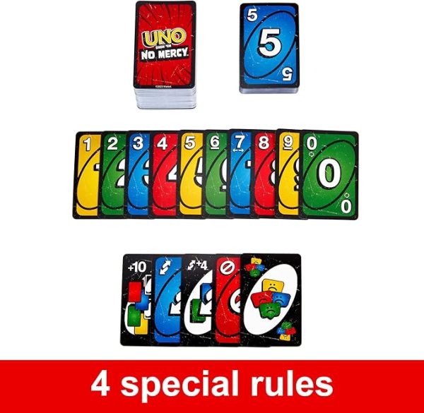 Card Game in Storage & Travel Tin for Kids, Adults & Family Night with Extra Cards, Special Rules & Tougher Penalties