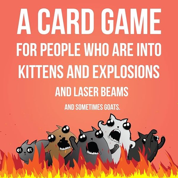 Barking Kittens Expansion Pack by Exploding Kittens - 2-5 Players - Ages 7+ - 15 Minutes to Play - Exploding Kittens Original Game Required - Party Game, Family Game Night, Kid and Adult Card Game