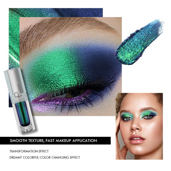 Chameleon Liquid Eyeshadow Pearlescent Flashing Monochrome Metallic Eyeshadow