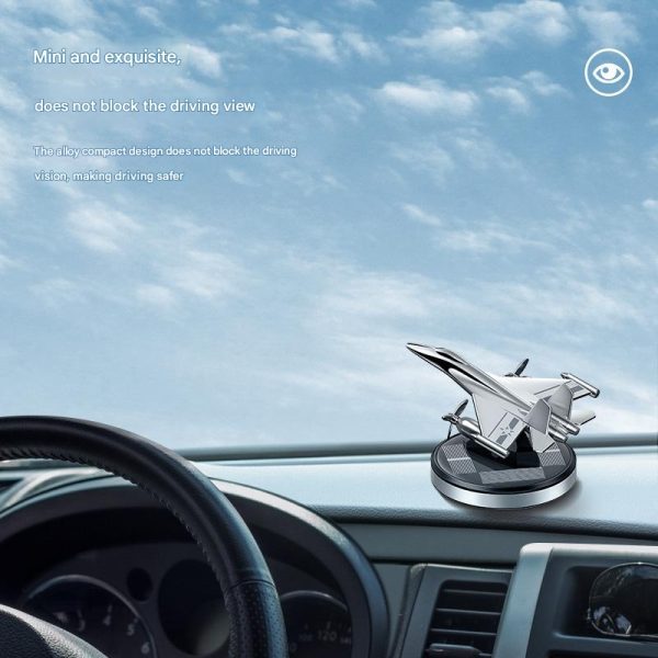 Solar powered rotating aircraft car perfume