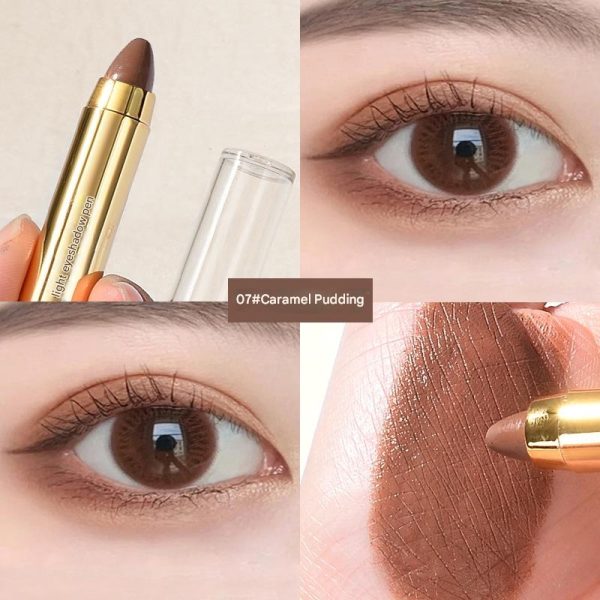 Double-ended eyeshadow stick