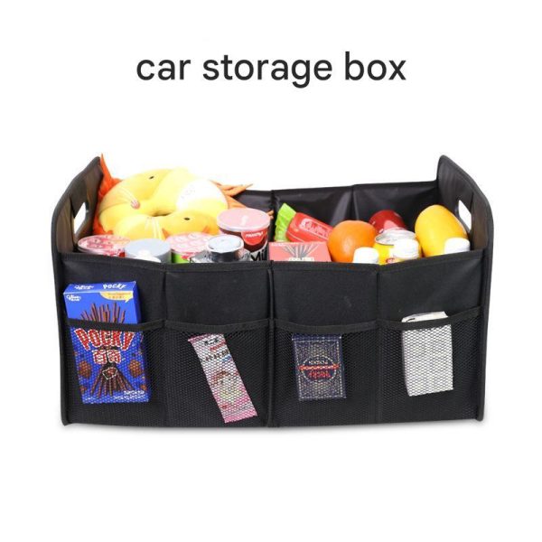 Car trunk storage box