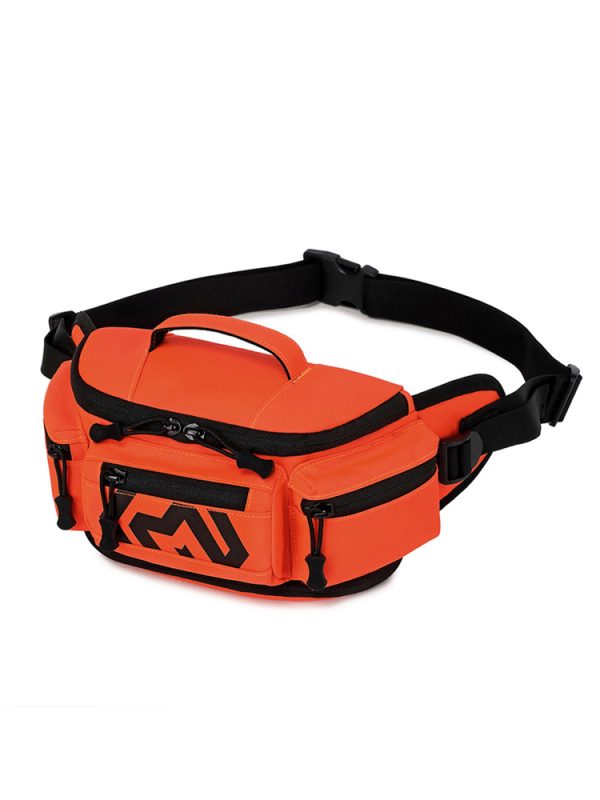 Outdoor cycling waist bag travel large capacity multi-purpose shoulder crossbody bag mountaineering hiking tactical chest bag