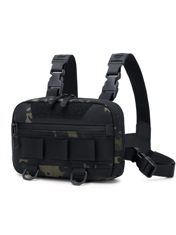 Fishing backpack shoulder men and women lightweight outdoor bag sports multi-function tool bag camping chest bag