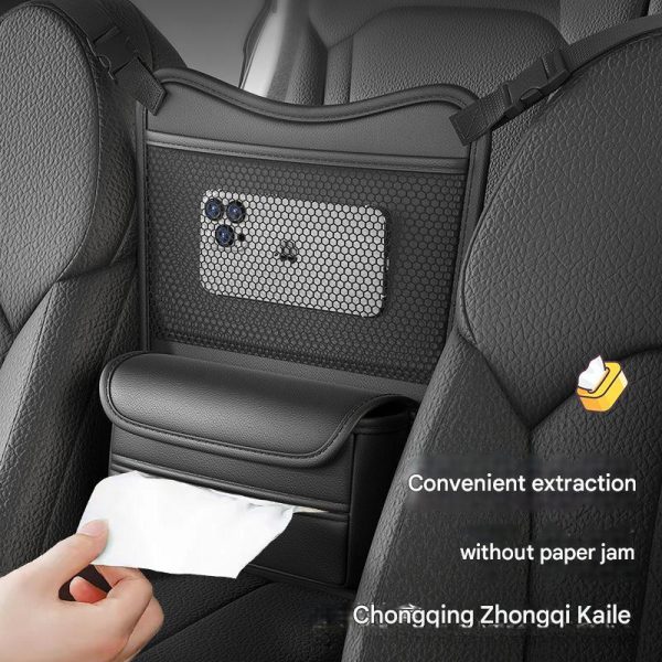 Car middle seat storage car storage hanging bag multi-function center console storage bag good for car storage