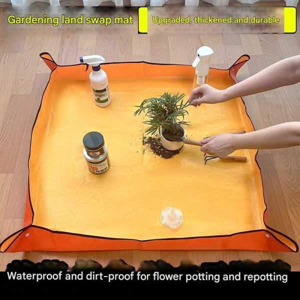 Home gardening mats soil changing mats flower planting green plants soil changing tools gardening supplies mats waterproof mats