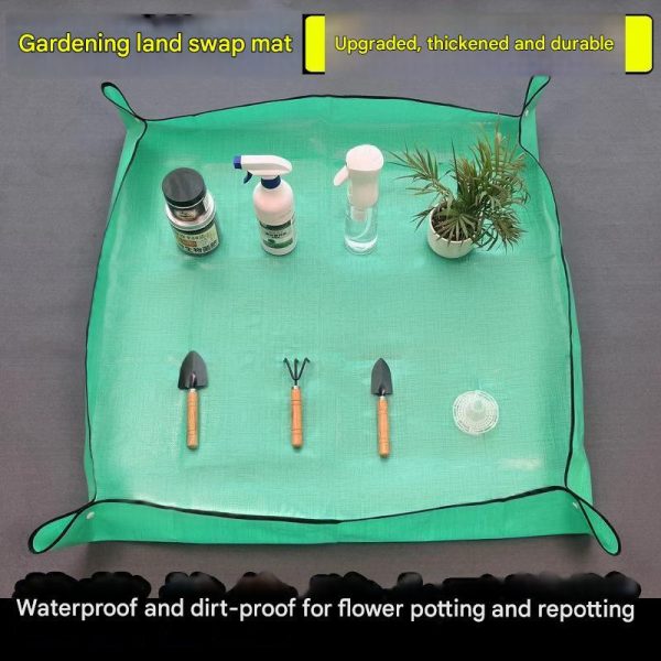 Home gardening mats soil changing mats flower planting green plants soil changing tools gardening supplies mats waterproof mats