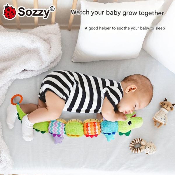 Newborn Plush Doll Music Height Ruler Baby Soothing Infant Toy 0-year-old Educational