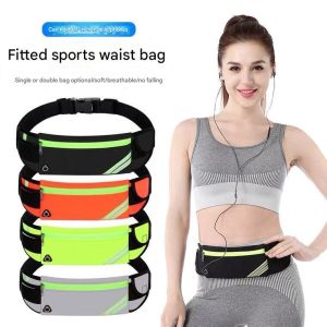 Mobile phone waist bag outdoor running sports waist bag neoprene close-fitting cycling bag