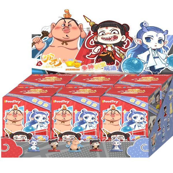 Nezha: The Devil Boy Conquers the Dragon King series of figures blind box ornaments