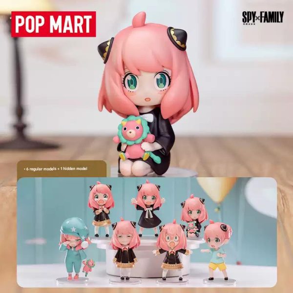 POPMART Bubble Mart Resonance Spy Play House Anya's Daily Figure Blind Box Gift - Image 3