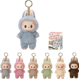 POP MART The Monsters - Tasty Macarons Vinyl Face Blind Box, 6PCs The Monsters Blind Box Figures, Random Design Action Figures Collectible Toys Home Decorations, Whole Set