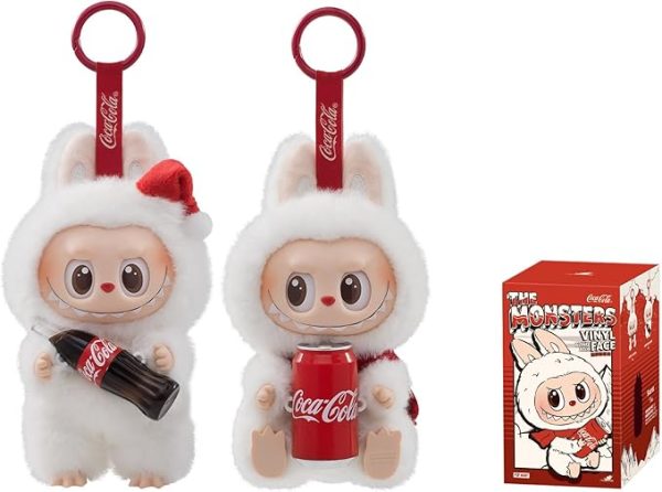 POP MART The Monsters COCA-COLA Series-Vinyl Face Blind Box, 6PCs Blind Box Figures, Random Design Action Figures Collectible Toys Home Decorations, Holiday Birthday Gifts, Whole Set